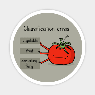 Tomato taxonomy Magnet